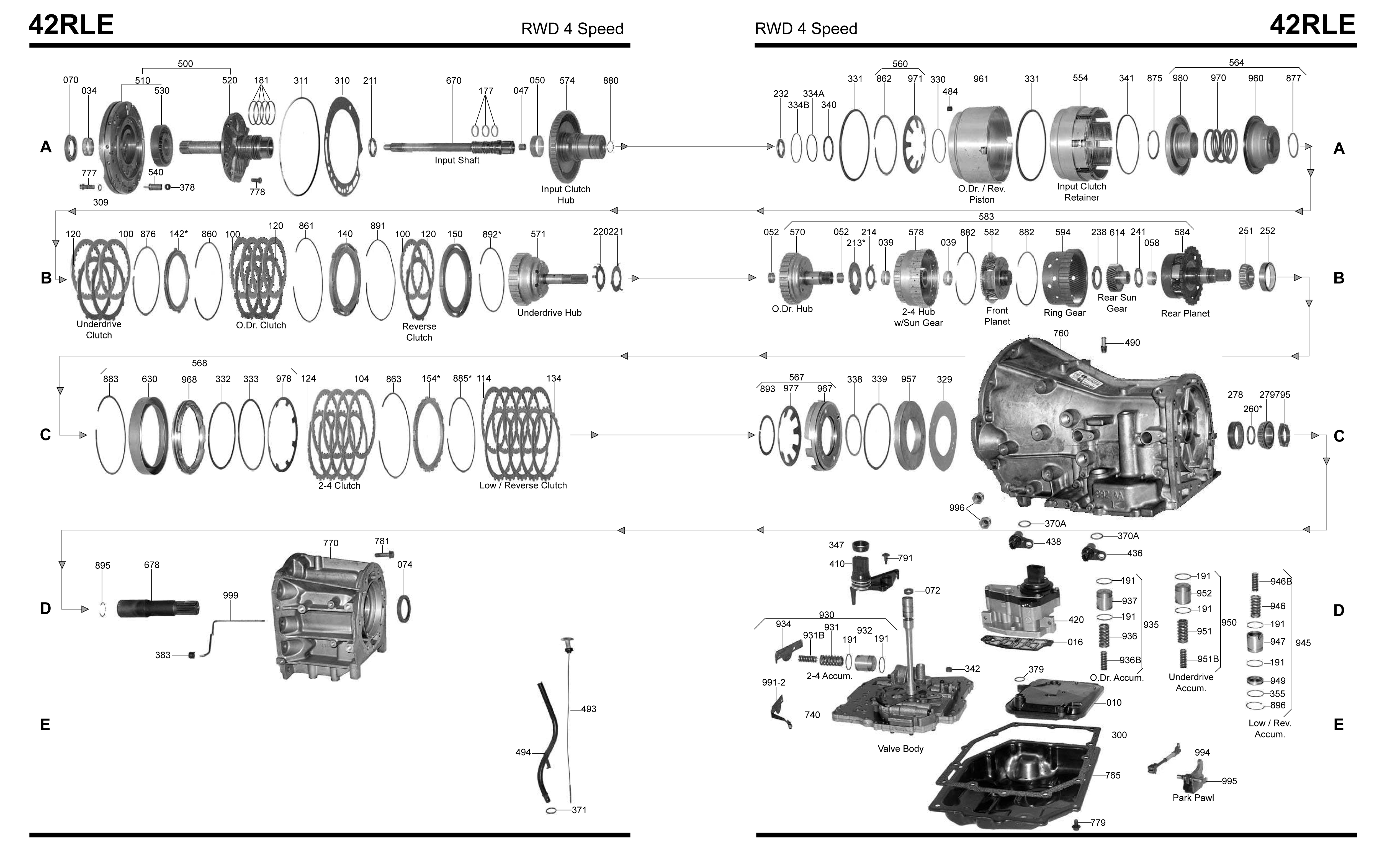 e4od exploded view