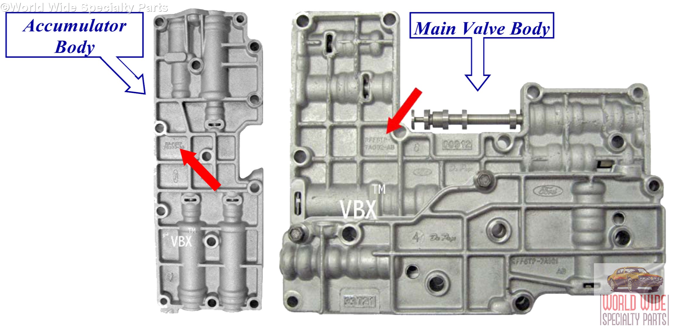 Ford 4r100 Valve Body 1998 Up Non Ptolifetime Warranty Core Charge