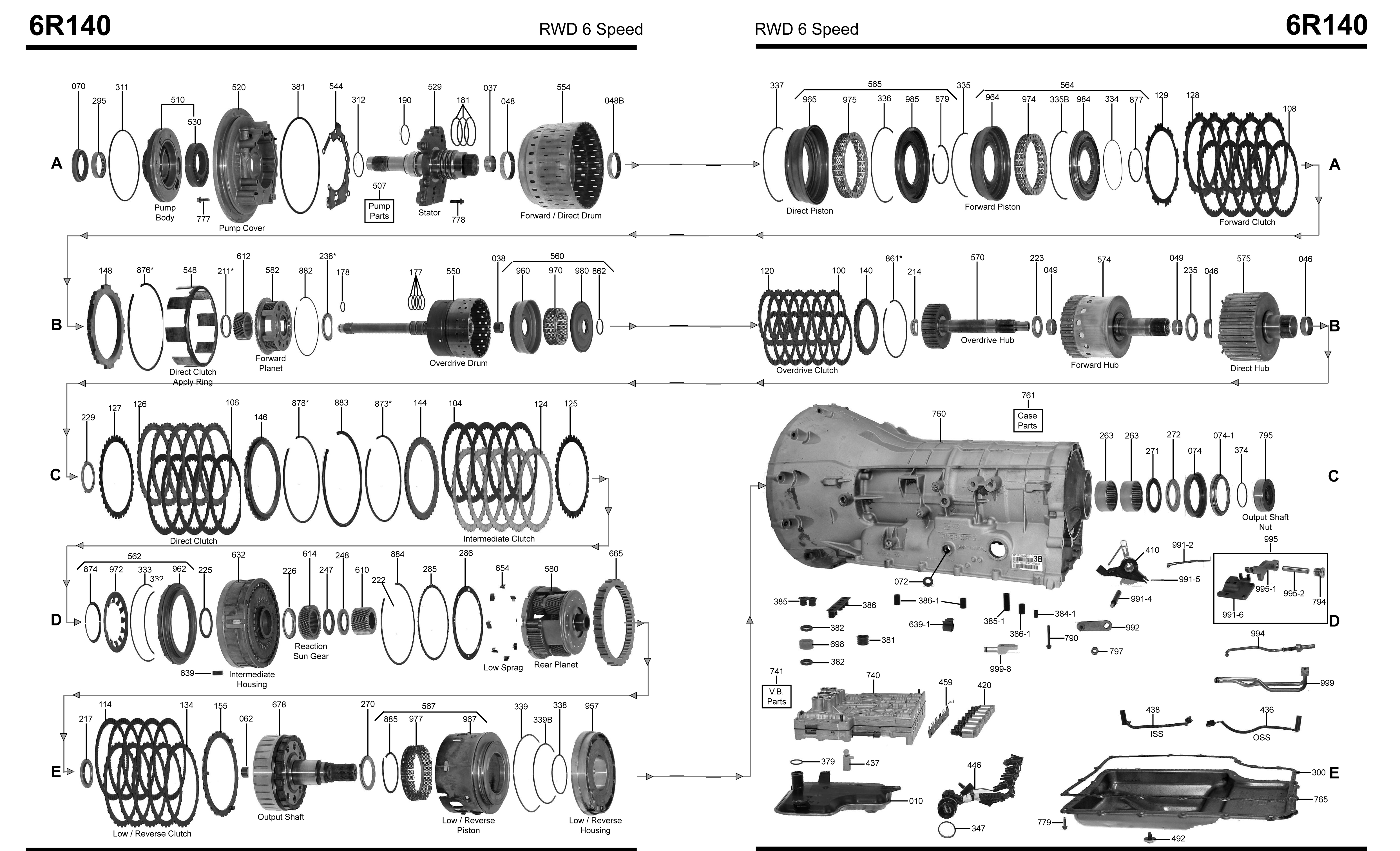 Ford part numbers drawings #6