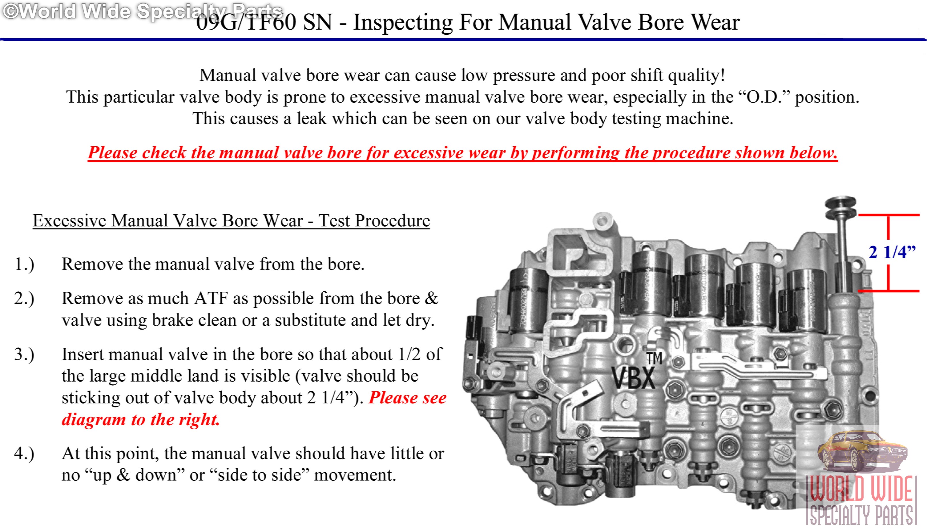 Volkwagen 09G, 09M, TF60SN Valve Body Rebuild Service ... subaru legacy transmission wiring diagram 