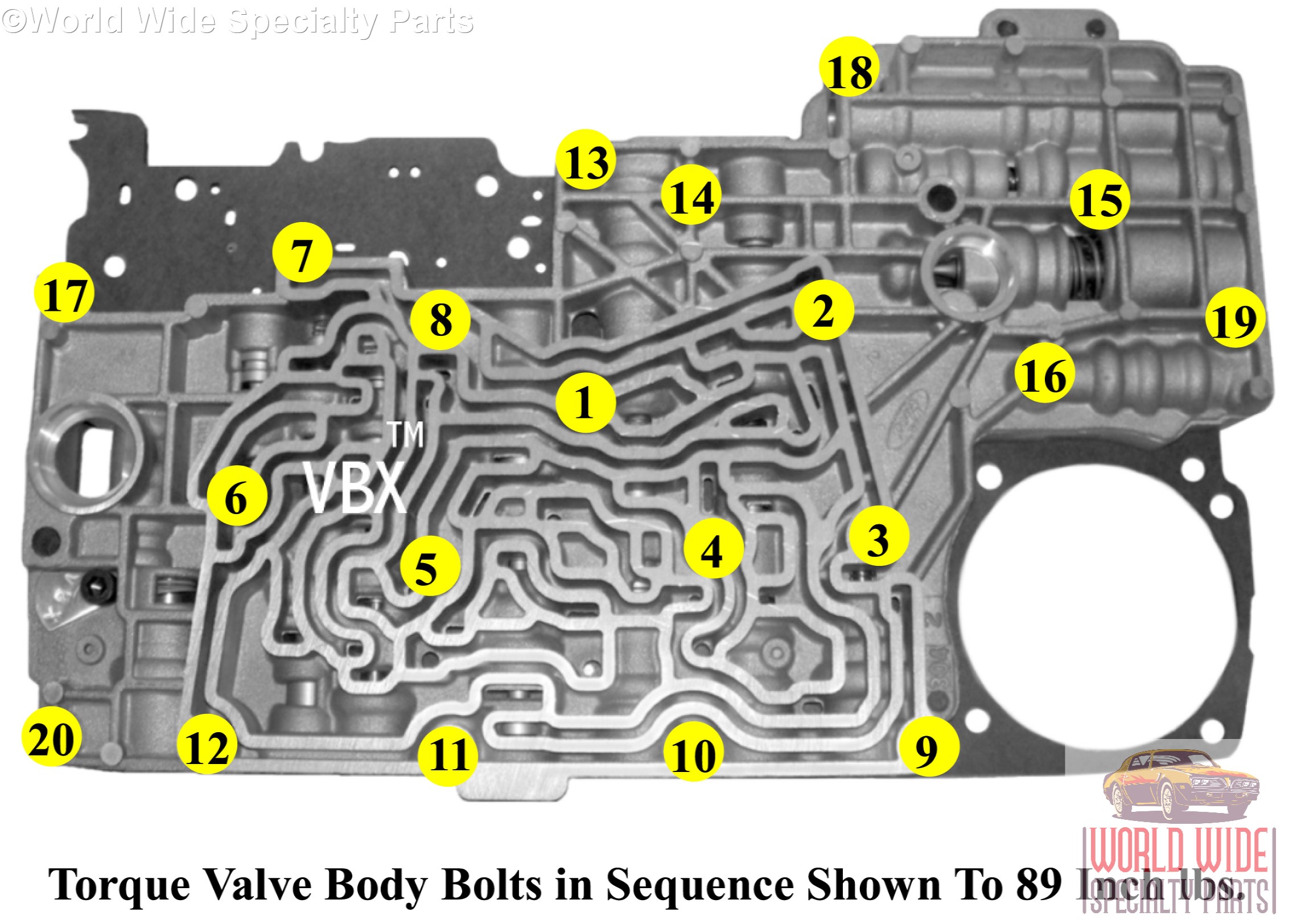 Remanufactured 5R55S 5R55W Transmission Valve Body With Solenoids – Fits Ford Explorer Mustang