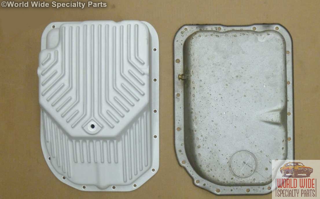 thumbnail image 2 of Mercedes 722.6 HD Deep Aluminum Transmission Pan – Extra Capacity, Cast Aluminum, Lifetime Warranty By PML 2 of 5
